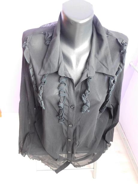 Priesvitná blúzka xl/xxl, xxl