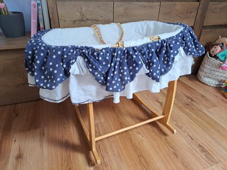 Mojžišov kôš so strieškou a stojanom, šírka (cm): 40,dĺžka (cm): 80