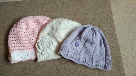 Tri jarné čiapočky, h&m,116