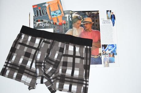 Pánske boxerky čierne jig, l - xxxl