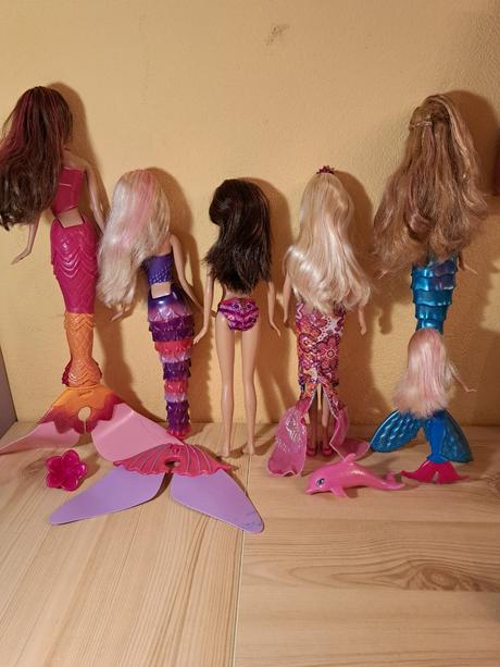 Barbie mermaid tale set - merliah, kylie, little s, 
