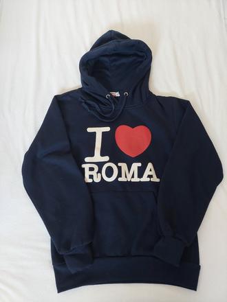 Mikina i love roma xs, xs