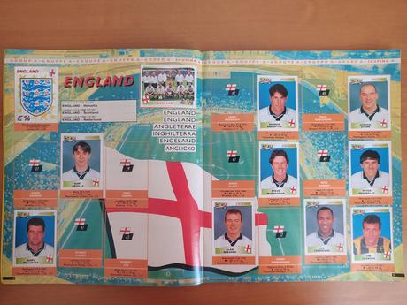 Samolepkový album europa 96, 