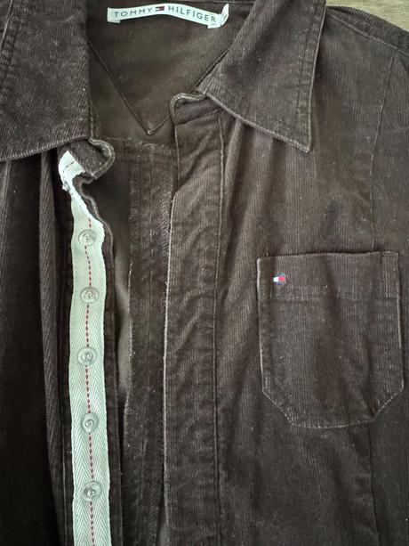 Menčestrové šaty th, tommy hilfiger,s