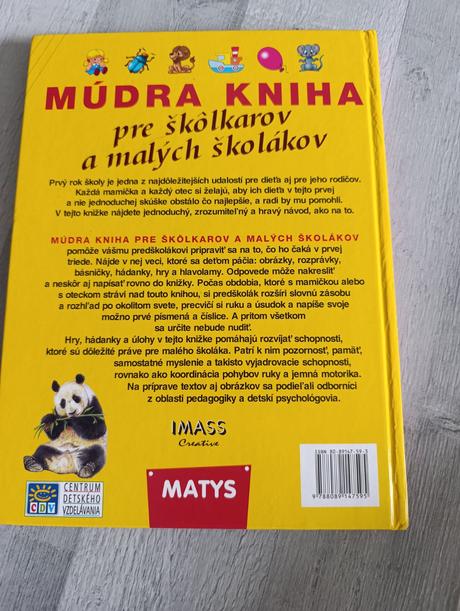 Múdra kniha pre škôlkarov aj predškolákov,