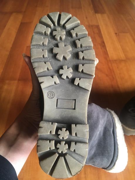 Dievčenské kožené čižmy dockstepers., 30