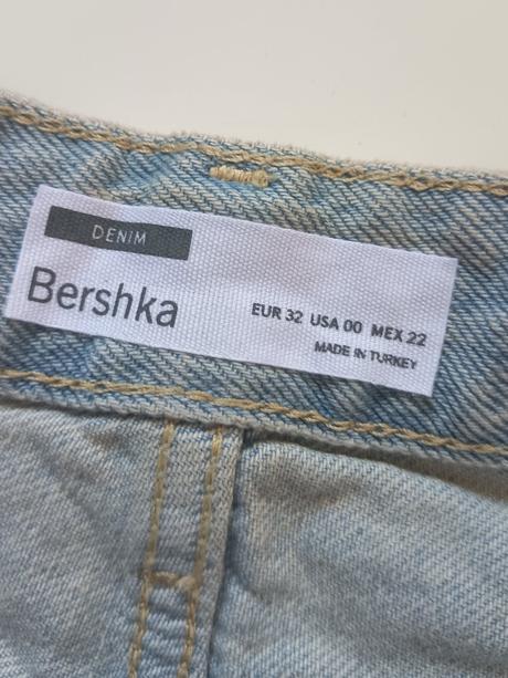 Riflové šortky bershka, bershka,s