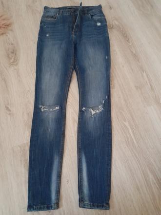 Rifle high waist, bershka,m