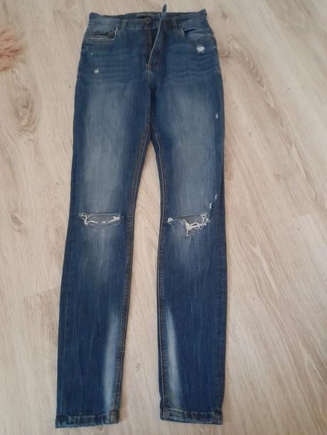Rifle high waist, bershka,m