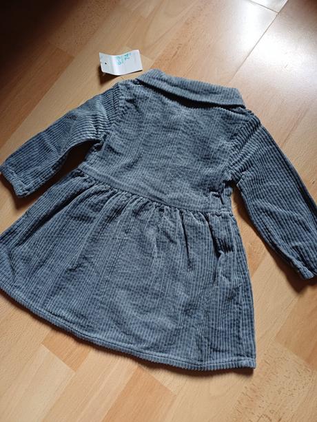 3x šaty v.74 - 6/9mesiacov, primark,74