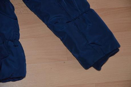 Bunda h&m super stav 140 kapucňa kožušinka, h&m,140