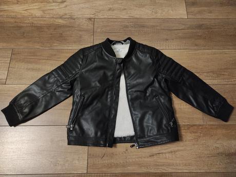 Teplučká koženka, h&m,110