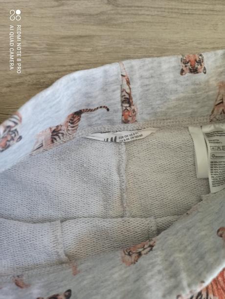 Pudlové tepláky, h&m,134