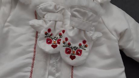 Nádherný zimný kabátik, h&m,80