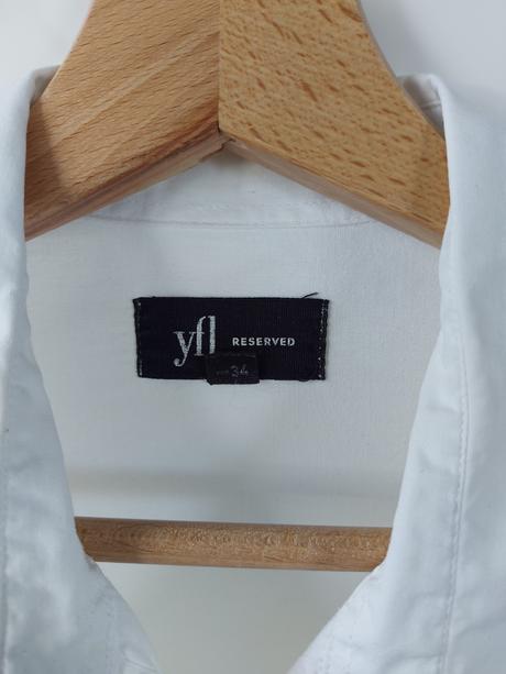 Biela košeľa, reserved,34