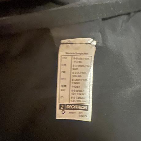 Tenký kabátik, decathlon,140