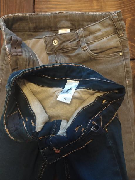 Zateplené rifle 2ks, palomino,110