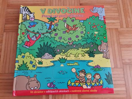 V divočine - kniha s okienkami, 