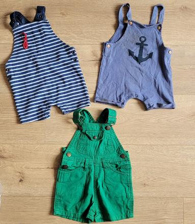 Kraťase na traky 3ks, f&f,74