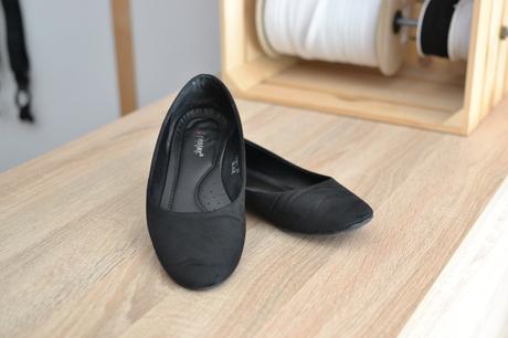 Čierne balerínky 37, 37