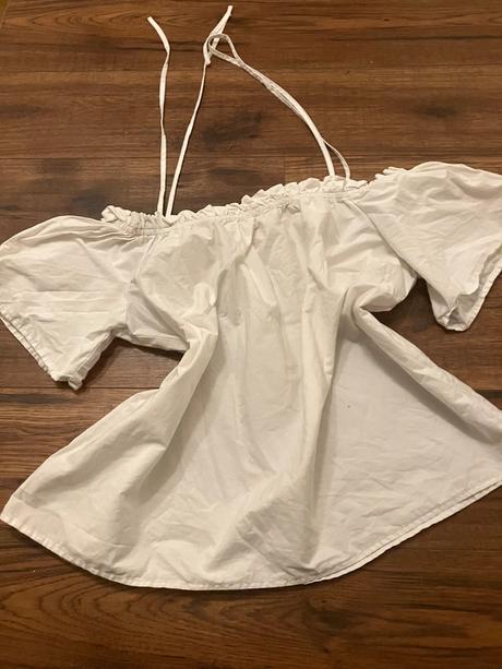 Blúzka na ranena, h&m,l