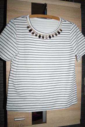 Tričko s náhrdelníkom, l