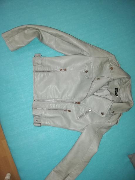 Koženková bunda, s