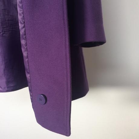 Kabát vlnený dámsky benetton č.42, uk10, veľ. s, benetton,s