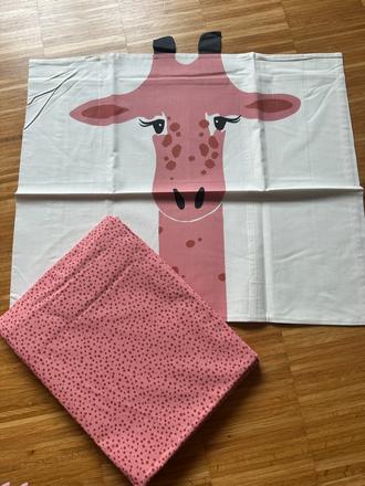 Nové detské posteľné obliečky h&m - žirafa,