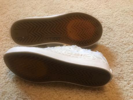 Krásne ozdobené tenisky geox, geox,32