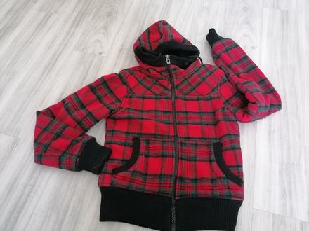 Zateplená bunda, fishbone,s