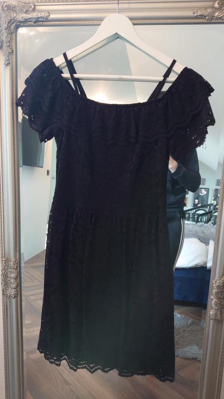 Čierne šaty, h&m,38