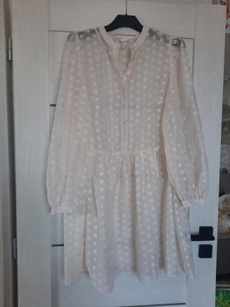 Top bluzka tunika, h&m,l