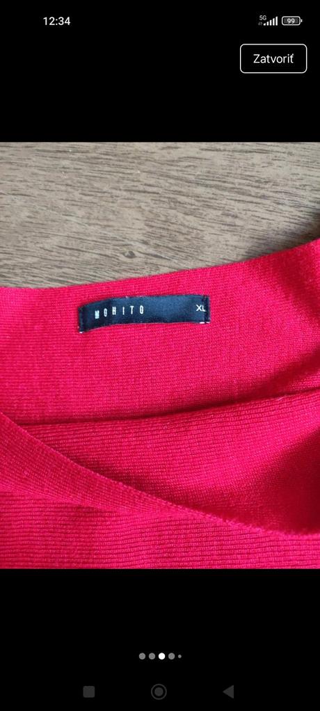 Dámske svetrikove šaty, mohito,xl