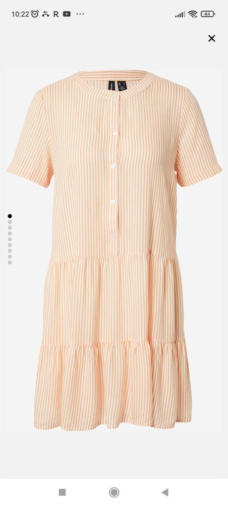 Košeľové šaty, vero moda,s