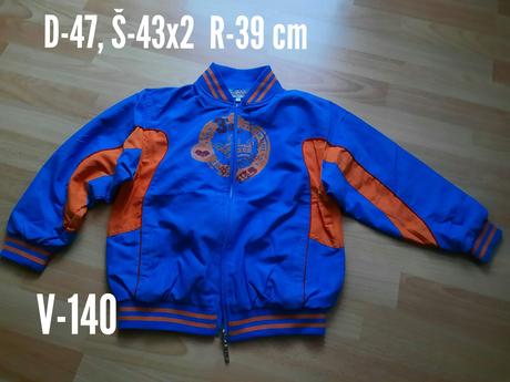 Chlapčenská prechodná bunda, 140