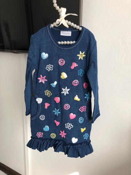 Riflové šaty/ tunika, japitex,92