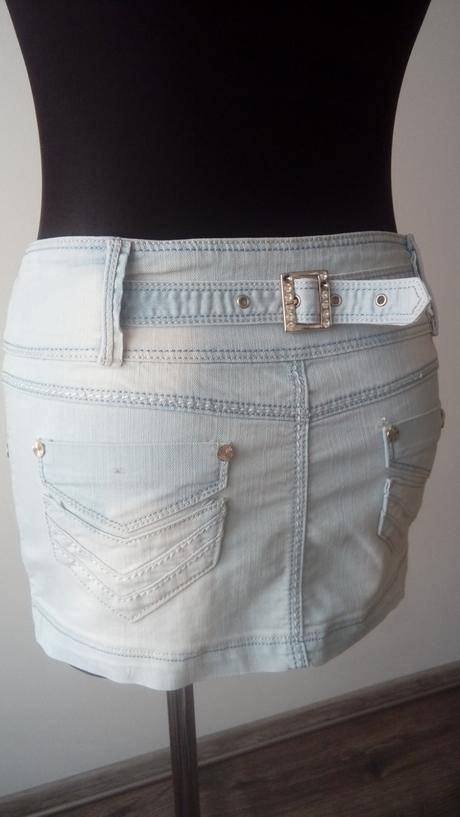 Riflová minisukňa s/m, s