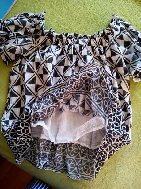 Vzdušná moderná blúzka xs/m, m