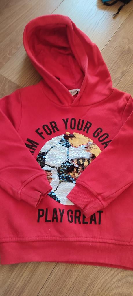 Mikina h&m, premieňací obrázok, h&m,104