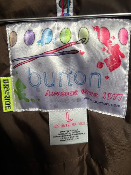 Bunda burton, burton,140