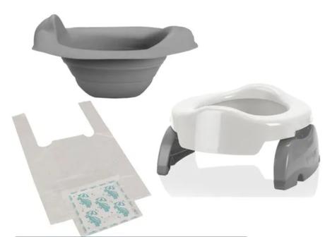 Cestovný skladací nočník a redukcia,