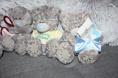 Macko me to you so srdiečkom,