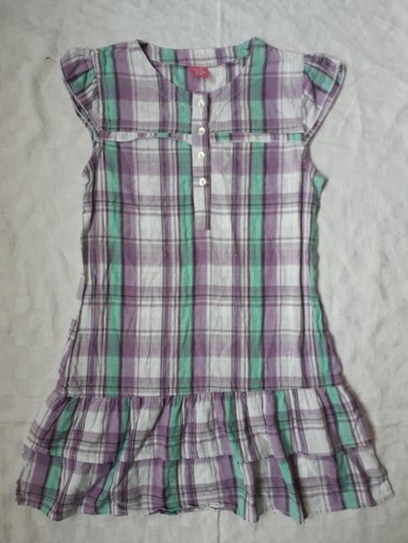 Fialove karovane saty  kenvelo, kenvelo,128