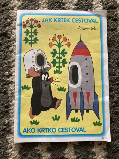 Krtek omaľovánky 3ks, 