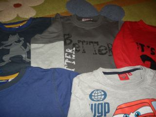 Tričká s dlhým rukávom, 122–134