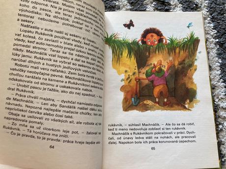 Rukávnik, sandálik a machnáčik prvé vyd.1980, 