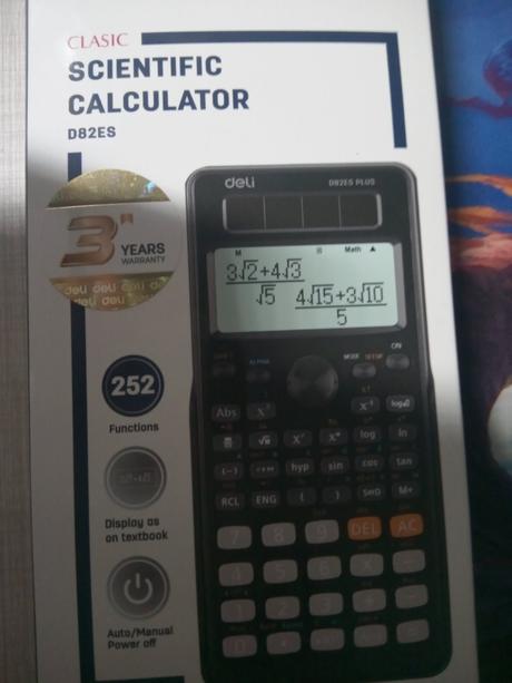 Nová vedecká kalkulačka, 