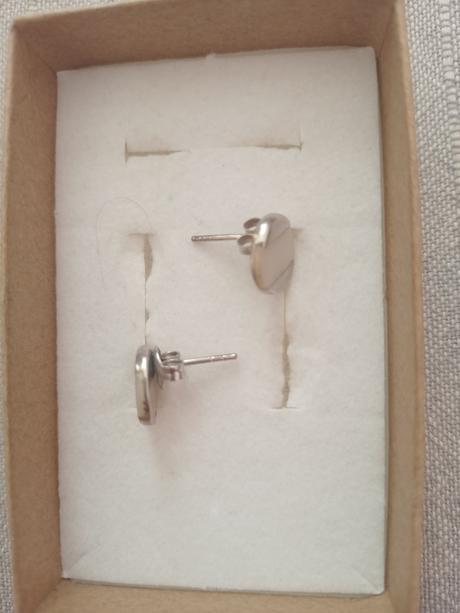 Náušnice striebro perleť, 