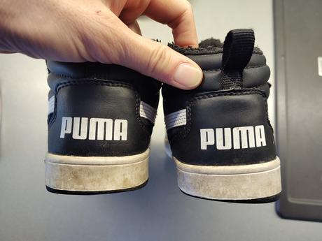 Zateplené kotníkové poltopánky, puma,35